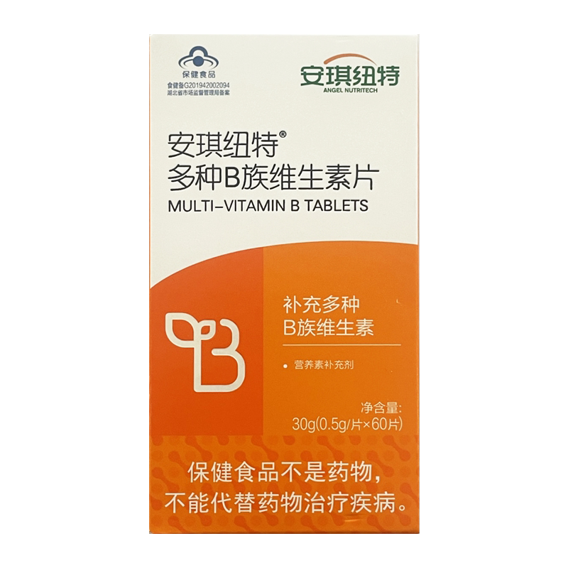 安琪多种b族维生素片30g(0.5g*60片)