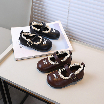 【断码清仓】女童皮鞋时尚洋气公主鞋软底百搭宝宝童鞋儿童皮鞋潮
