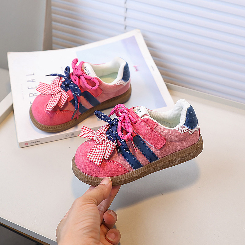 女童板鞋2025春秋新款儿童洋气德训鞋软底百搭运动鞋蝴蝶结公主鞋,童鞋/婴儿鞋/亲子鞋,板鞋,淘宝优惠券,粉丝福利购,淘宝优惠卷