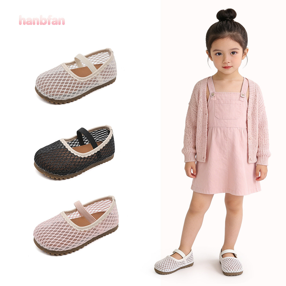 女童镂空包头凉鞋2026春夏新款软底透气公主防滑软底宝宝休闲单鞋