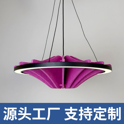 毛毡异形吊灯北欧风格奢华商业别墅大吊灯