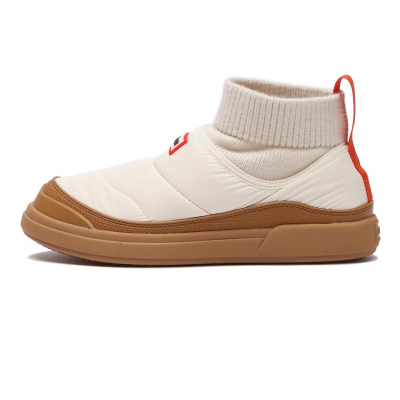 代购Hunter女士雪地靴保暖防水轻便防滑针织袜套绗缝设计