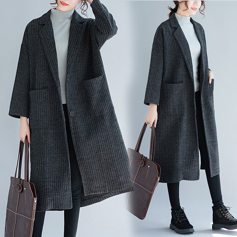 220斤胖女人外套特大码宽松显瘦春季2019新款女装中长款韩版洋气在类目 女装/女士精品, 大码女装中 - 来自Buy2taobao.com提供专业的淘宝代购服务