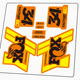 FOX SC前叉贴纸山地车单车贴减震狐狸factory 2020款 step cast
