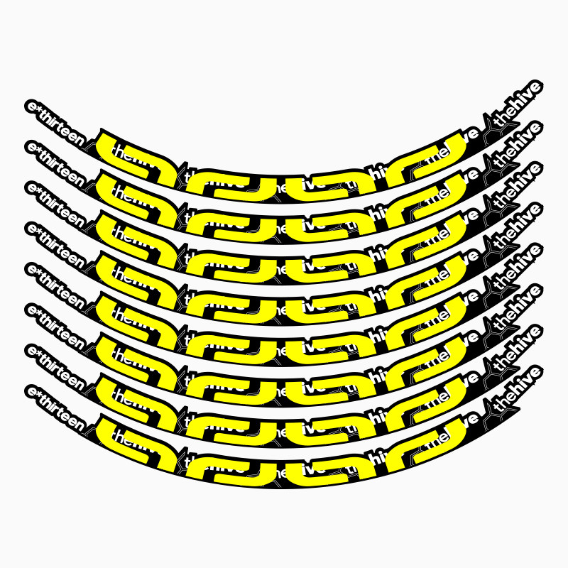 轮组改色反光车贴定制