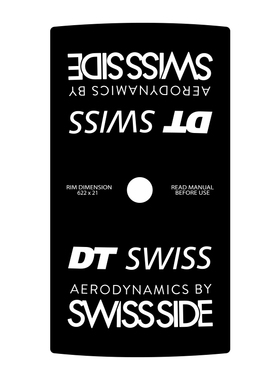 DT轮组气嘴贴纸公路车碳刀圈山地车单车贴定制轮圈防水改色