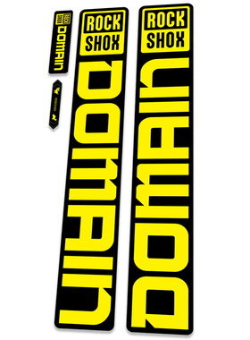 2025新款Domain RC前叉贴纸山地车贴3M防水RockShox个性定制RS