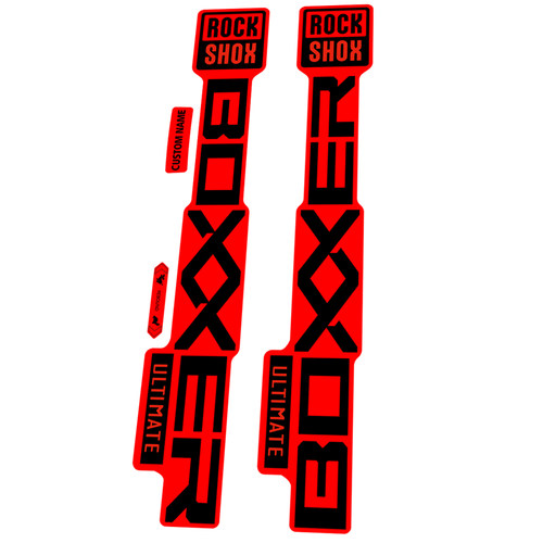 2025新款Boxxer前叉贴纸防水反光