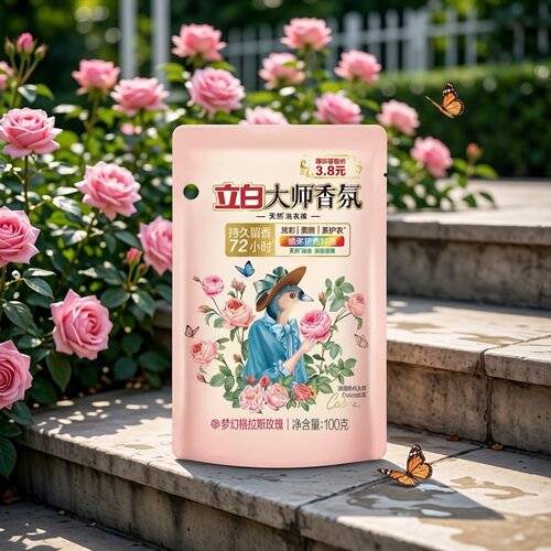 立白大师100g洗衣液2元宿舍补充