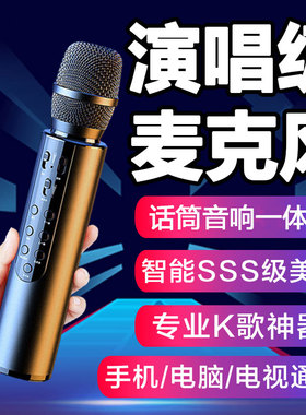 无线蓝牙话筒音响一体麦克风手机专用K歌全民唱歌电视家用卡拉OK