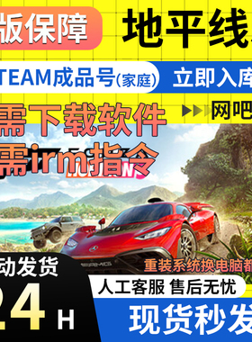 地平线5 正版STEAM账号PC中文Forza Horizon 5 成品账号 正版在线