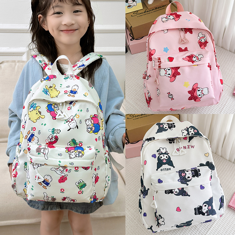 儿童背包春游幼儿园书包可爱洋气女孩小学生双肩包轻便外出补习包