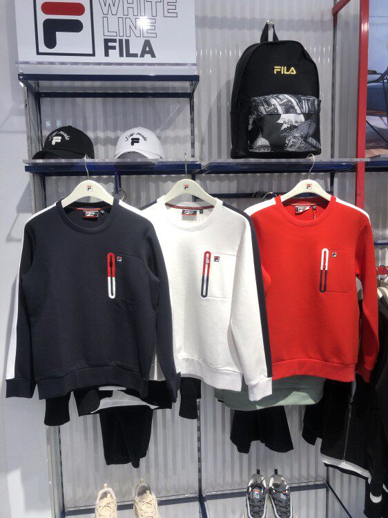 FILA斐乐2020春季男款休闲运动套头卫衣F11M011207FNV/FWT/FRD|ruв категории спортивный костюм/досуг одежды, спортивный свитер/свитер - от Buy2taobao.com для оказания профессиональной услуги покупки агента Taobao