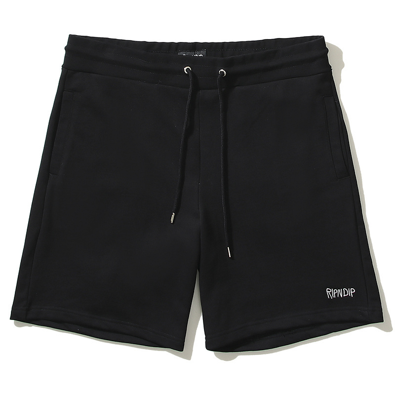 街头潮牌RIPNDIP刺绣中指猫短裤