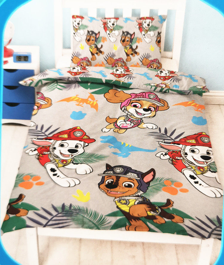 狗狗巡逻队被套被罩枕套135x200儿童paw parrol汪汪队立大功 卡通
