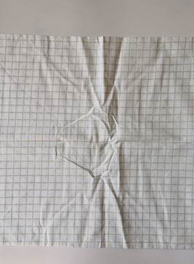 绿色格子枕头套单个枕皮48x73单人枕壳床上用品 亏本特价清仓外贸