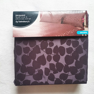 被套被罩枕头套135/200x200贡缎提花单人双人学生宿舍床清仓 外贸