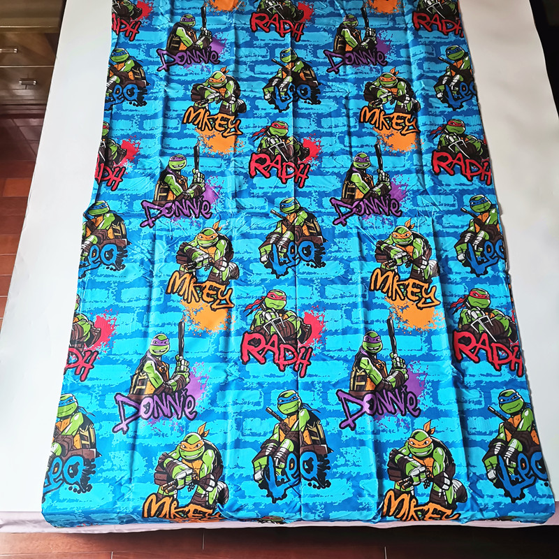 忍者神龟被套被罩枕头套135x200儿童卡通TURTLES学生亏本清仓外贸