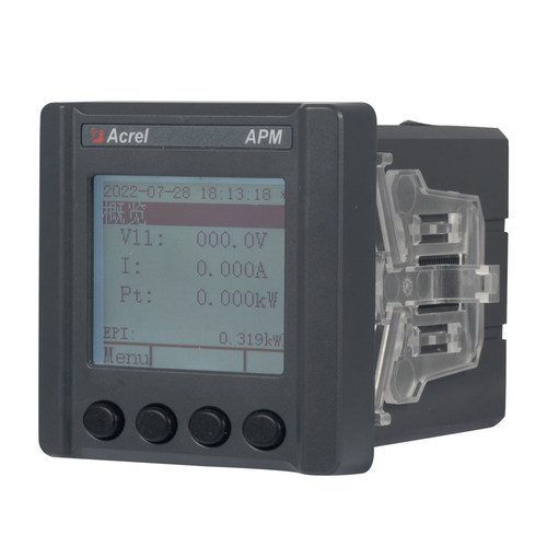 安科瑞面板式APM510/520网络仪表IEC设计面框96X96 开孔尺寸88X88