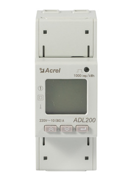 安科瑞ADL200/F单相导轨表3X380V 3X220/380V可接RS485通讯