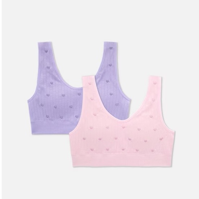 英国单prim@rk女童儿童发育期有胸垫背心内衣抹胸