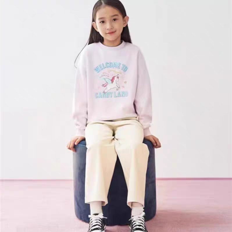 外贸出口130码韩国童装女童儿童春秋九分裤牛仔裤