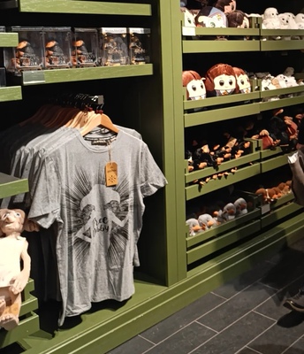 外贸出口美国洛杉矶男女装情侣魔法学校多比小精灵短袖T恤衫上衣