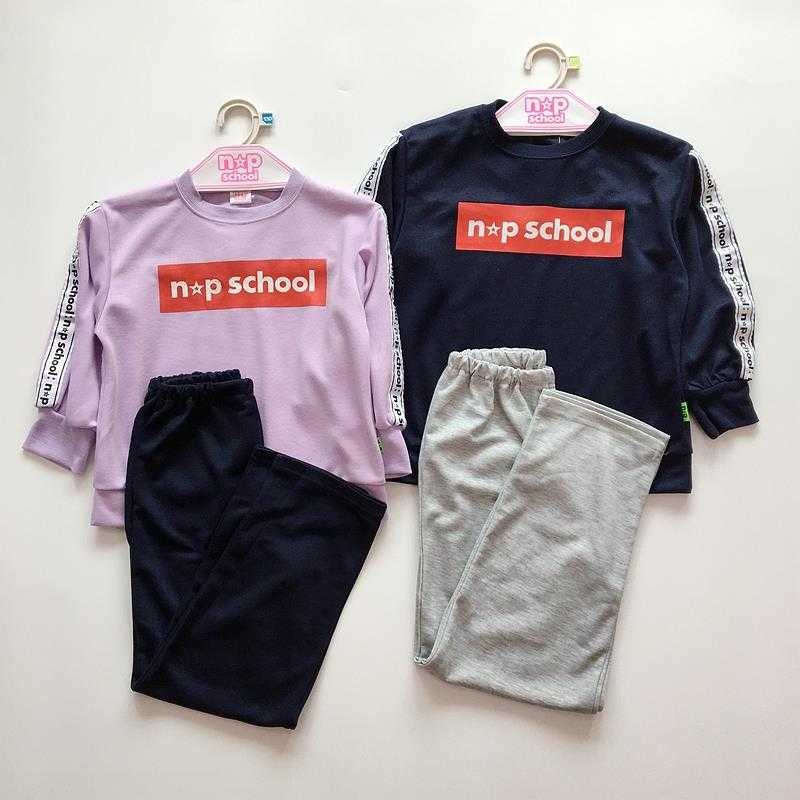 130-150码外单出口日本日单男女童儿童春运动休闲家居服两件套装