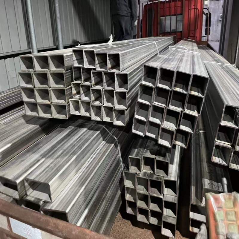 现货出售304不锈钢方管矩行管不锈钢毛坯管拉丝316L不锈钢方管