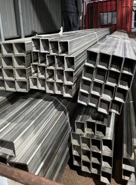 现货出售304不锈钢方管矩行管不锈钢毛坯管拉丝316L不锈钢方管