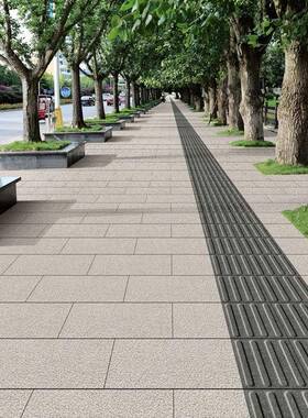 扬州广场砖人行道砖1200600地铺石庭院砖300x900户外砖深灰色工程