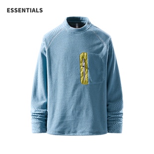 ESSENTIALS HOPE冬季户外保暖加绒加厚时尚潮流长袖T恤卫衣外套男