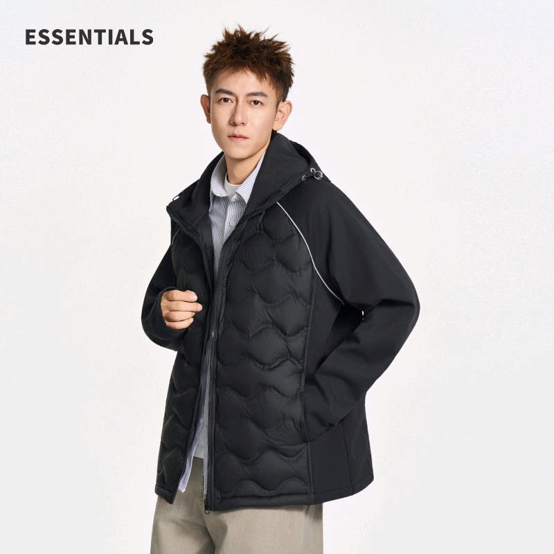 ESSENTIALS秋冬运动户外羽绒服滑雪跑步登山保暖瑜伽健身保暖外套