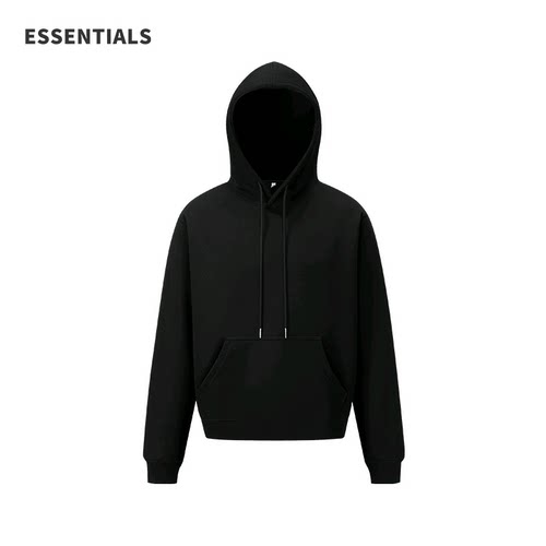 ESSENTIALS重磅420克纯色休闲连帽卫衣男女宽松休闲潮流内搭上衣