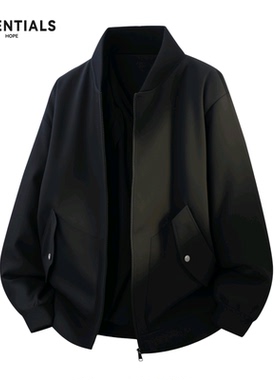 ESSENTIALS HOPE美式立领重磅棉服夹克男冬季休闲棒球服加厚外套