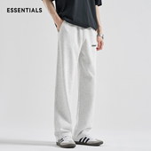 垂感宽松加绒直筒卫裤 ESSENTIALS 男士 秋冬季 HOPE美式 休闲运动裤