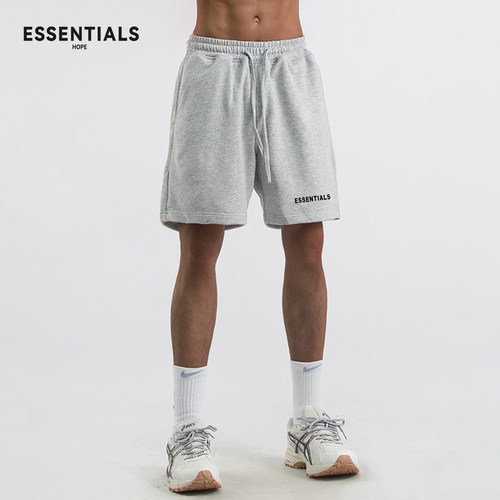 ESSENTIALS HOPE夏季休闲五分裤男士2026新款宽松百搭简约流短裤
