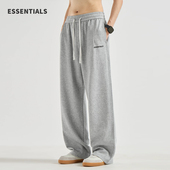 春秋男生卫裤 ESSENTIALS运动裤 休闲裤 宽松直筒裤 冬季 加绒加厚新款