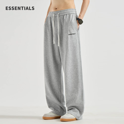 ESSENTIALS冬季加绒加厚卫裤