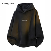 ESSENTIALS 加绒加厚宽松休闲上衣 卫衣男秋冬季 HOPE美式 潮牌时尚