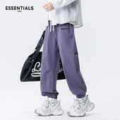 ESSENTIALS HOPE束脚凉感卫裤 功能性面料吊牌吸湿速干凉感抑菌
