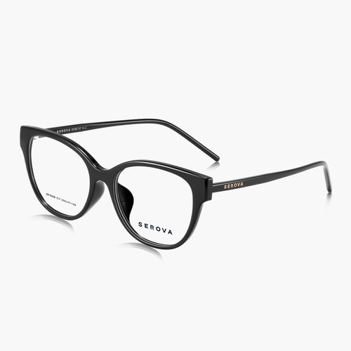 【2025秋冬新款】施洛华猫眼镜框素颜女可配近视度数防蓝光 SF908