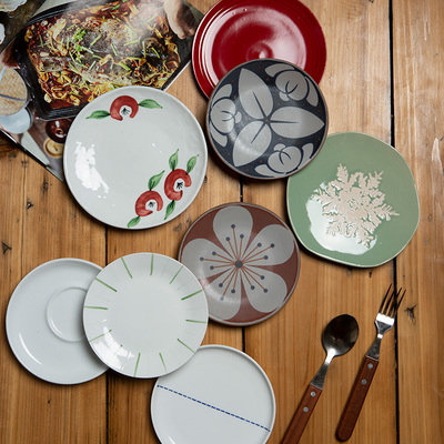 特价瑕疵日式个性陶瓷小碟子