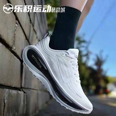 乐积运动 Nike Vomero Plus 白黑低帮 透气回弹跑步鞋 II7181-102