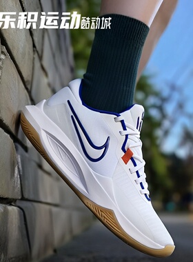 乐积运动 NIKE PRECISION 6 精密6 白色低帮实战篮球鞋HV1796-141