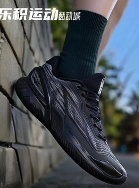 乐积运动 ANTA安踏 瞬息3  黑武士  低帮实战篮球鞋 912531111Q-1