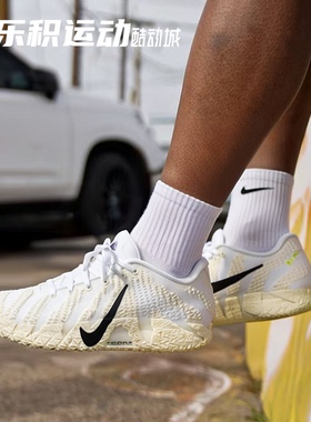 乐积运动 NIKE JA3 莫兰特3代 黑白低帮耐磨实战篮球鞋HF2794-101