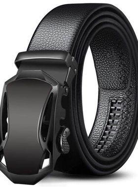 爆款黑色跑车自动扣男士皮带 包边腰带高端大气时尚腰带大量现货
