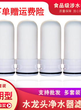 家用水龙头净水器陶瓷滤芯活性炭