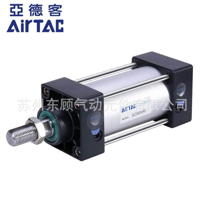 亚德客气缸SC32X25X50X75X100X125X150X175X200X250X300X500X600S